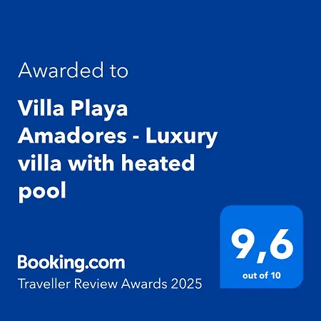Villa Playa Amadores - Luxury With Heated Pool *